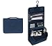 Produktbild hippolo tragbar Kulturbeutel für Reisen Zusammenklappbar Make Up Kulturtaschen Kulturbeutel toiletbag Staubbeutel Kosmetiktaschen Reisetasche mit Haken Organizer Blume 15