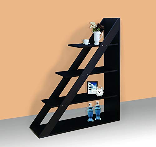 Generic .splay Unit Display Unit e - Shel Shelves Bookcase r Shelv Walnut Tier Ladder Shelves - Shelving ut Tier Lad