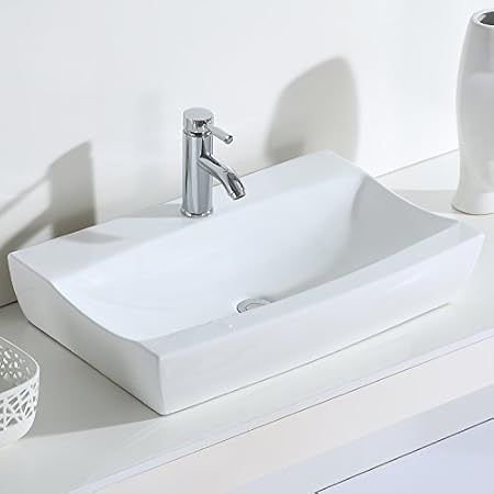 Eridanus, Serie Vittorio, Keramik Aufsatz-Waschbecken, Desgin