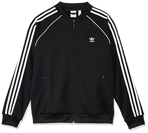 Adidas SST TT Sweatshirt, Mujer, Black, 42 (Talla del Fabricante: 48)