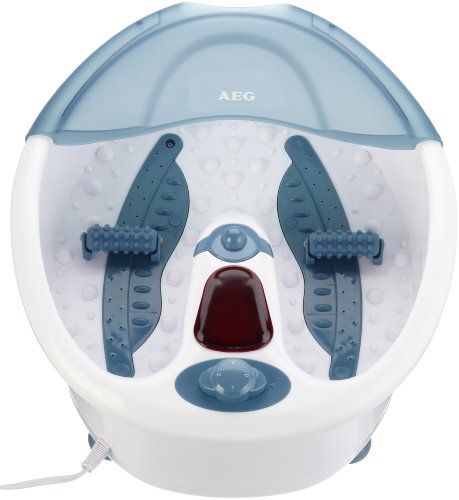 Preisvergleich Produktbild AEG FMI 5508 Wärmefeld Fußmassagegerät weiß / blau