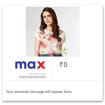 Max E-Gift Card