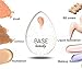 Base Beauty Diamond Silicone Blender Makeup Sponge Teardrop Shape Beauty Applicator For Precision Application & Blending Perfect For Liquid Primer Foundation BB Cream & Concealer Hygienic Flawless Finish
