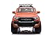 Produktbild Babycar 650 A Auto für Kinder Auto Jeep SUV Ford Ranger (Orange) Luxury mit Rollen aus Kautschuk, Monitor Touch Screen, MP3 und MP4, Fernbedienung Motoren 4 x 4 Real