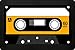 Produktbild Musiktape Fußmatte In Schwarz - Oldschool Music Schmutzfangmatte Für Dein Zuhause Aus Polypropylen Mit Rutschfester Unterseite - HOCHWERTIGE QUALITÄT - Maschinenwaschbar - Die Perfekte Türmatte Mit Coolem Style - Perfekte Geschenk Idee