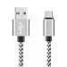 Cable Hunter™ Short Type C Cable (15 CM) USB C to USB A Cable for Power Bank Charging (Power Bank Type C Silver) RS.365.00