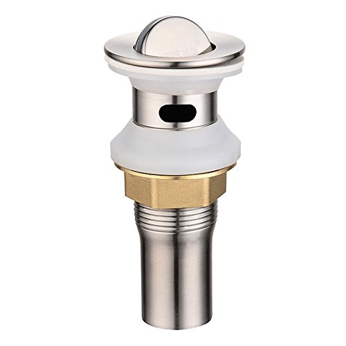 Buy Push and pull Drain Valve,stainless steel with overflow push open