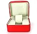 Produktbild SHISHANG Hochwertige PU-Leder-Business-Uhrenbox Geschenk Schmuckschatulle Schmuck Display Box Uhrenbox PU-Leder rot