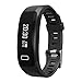 Price comparison product image Fitness Tracker Watch,IVSO Bluetooth Smart Bracelet 0.86" OLED Waterproof Fitness Tracker Heart Rate Monitor Pedometer Smart Wristband Band for Android and iOS SmartPhone (Black)