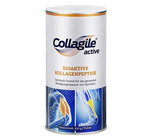 Preisvergleich Produktbild Collagile active 450g - Bioaktive Kollagenpeptide für Sportler
