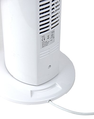 Ventilator Säulenventilator Leiser Tischventilator Turmventilator Klimaanlage 3 Stufen höhenverstellbar weiß Kühler Raum-Lüfter Luft-Erfrischer Lüftung - 4