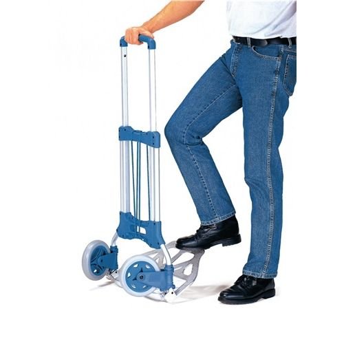 fetra Paketroller/1732 H109xB48,8xT50 cm blau 125 kg 5,2 kg - 4