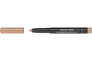Malu Wilz Longwear Eyeshadow Pen Nr.1 Golden Sandy Beach - Wasserfester Lidschatten Stift mit schimmerndem Finish, Hochpigmentiert, cremig-zarte Textur