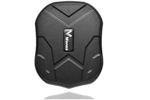 ZEERKEER Localizzatore GPS per Auto GPS Tracciatore di Posizione Con Geo-Fence Alarm Impermeabile, GPS Tracker per Auto/Veicoli/Moto/Flotta Tramite App Gratuita, Magnete e Batteria 5000mAh(90Days standby)