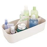 ALMACENA Y AHORRA ESPACIO: Con 11 compartimentos, este canasto para baño da espacio para guardar champú, detergente y más. Estas cajas organizadoras también permiten clasificar jabones o cosméticos.