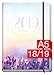 Produktbild Chäff-Timer Premium A5 Kalender 2018/2019 [Flieder] 18 Monate Juli 2018-Dezember 2019 - Gummiband, Einstecktasche - Terminkalender mit Wochenplaner - Organizer - Wochenkalender