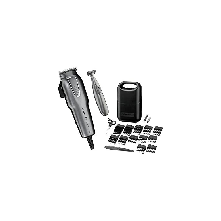 BaByliss-For-Men-Carbon-Titanium-Hair-Clipper BaByliss For Men Carbon Titanium Hair Clipper