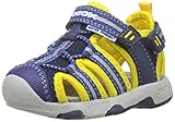 schuhe 24 sandalen Breite Passform: Standard Geox Baby Jungen Multy Boy B Sandalen, Blau (Navy/Yellow C0657), 24 EU
