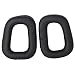 Produktbild Foxnovo Ersatz weichem Schaumstoff Ohrpolster Covers Ohr Ohr Polster für Logitech G35 G930 G430 F450 Kopfhörer (Schwarz)