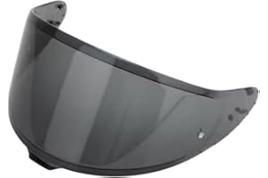 Guajiro - Visera Compatible con Shoei NXR 2 - Z8 - X15 - XSPR Pro - CWR-F2 | Pantalla Policarbonato preparado para Pinlock | Antirayas y Antivaho (Negro)