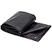 Produktbild LDFN-tarpaulin Doppelseitige Wasserdichte Plane Sonnencreme Bauzelt,Erntepolster, Warendeckel, Schwarz, Gewicht Ca. 180g / M220 Größen,2.8 * 3.8m