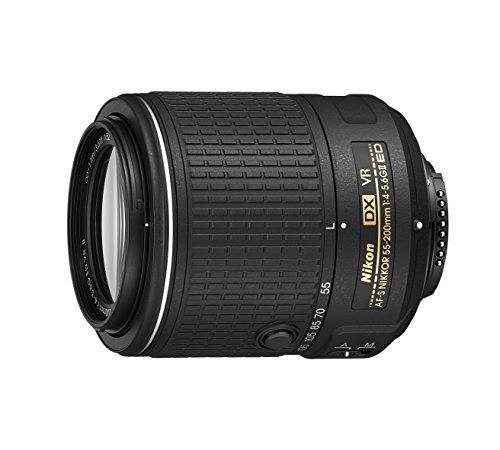 Nikon 20050 AF-S DX NIKKOR 55-200 mm VR II Lens for Camera