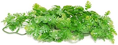 Happy Pet Products Split Philodendron Artificial Plant (30cm) (Green)