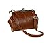 Produktbild HOUSWEETY Damen Frauen Braun Retor Schultertasche Messengertasche Handtasche -548F7381B268A078