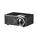 Produktbild Jamicy  Beamer, Full-HD-Mini-Projektor 3D 1080P, Tragbarer Projektor, LED Multimedia Heimkino AV USB (Helligkeit: 7000 Lumen, Kontrast: 1000: 1) (Schwarz)