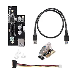 Homgee PCI Express Extension Cord PCI-E 1X to 1x/4x/8x/16x Extension Card Adapter Card