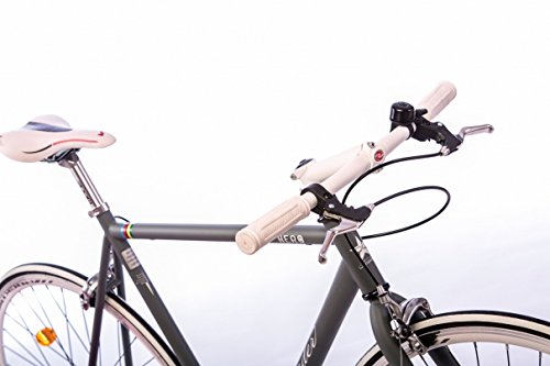 Leader FF1 28 Zoll Singlespeed/Fixie Grau Matt (2017) - 7