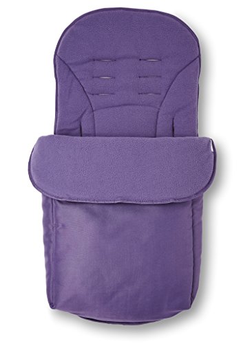 Clair de Lune Pushchair Footmuff, Plum