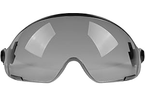 GREEN DEVIL Visière de Rechange en Polycarbonate teinté pour Casque de Protection, Casque de sécurité, Casque de Construction, Casque Industriel