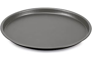 Guardini, Teglia pizza Ø 32 cm, Acciaio con rivestimento antiaderente, Nero e Grigio, Made in Italy, Linea Happy Hour