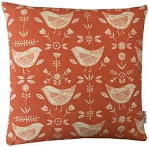 Scandinavian Collection Narvik in Burnt Orange Cushion cover pillowcase Home, Kitchen, Sofa, Bedroom. (16" x 16")