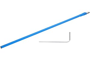 RiToEasysports Truss Rod pour Guitare électrique Hot Rod pour Guitare électrique Truss Rod de qualité 400mm bi-directionnel Double Action Truss Rod pour Guitare avec clé hexagonale de 4mm