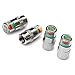 Produktbild 4Pcs / Setzen 2,2 Bar 32 Psi Auto Reifen Reifen Rad Luftdruck Ventil Stammzellen - Caps Alarm Indikator berwachen