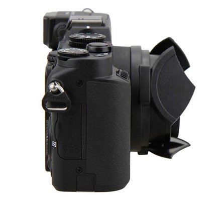 Couvercle d objectif automatique sp  cial pour Nikon Coolpix P7700 et P7800