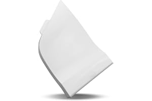 PNYZIK Fuel Tank Filler Access Door Replace CK4Z-61405A26-B CK4Z61405A26B Fit for Ford Transit 150 250 350 350HD 2015 2016 2017 2018 2019 2020 2021 2022, White Fuel Door Cover for Left Driver Side Door