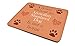 Price comparison product image Anatolian Shepherd Dog, Dog Breed Mouse Mat, A House Is Not A Home Without.' Design, Orange, Size 23cm x 18cm x 5mm.