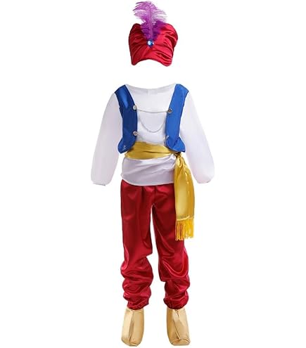 Aladdin Amazon Prime Vestiti Carnevale Bambini Aladdin Costumi