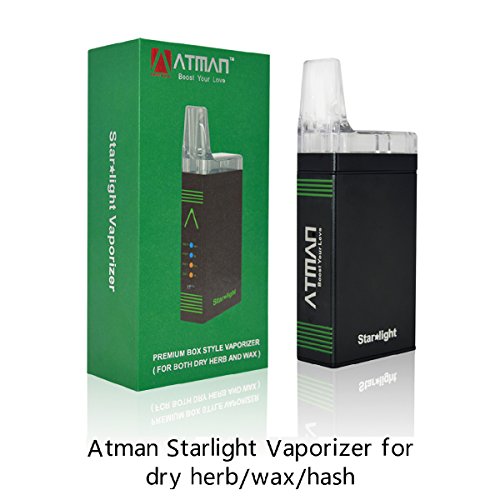 Preisvergleich Produktbild Verdampfer smok,Atman® Starlight Krau / hash / Wachs vaporizer,TC Box Mod verdampfer Akku 2800mah und mighty vaporizer,15.ml Heizkammer verdampfer set und Aufheizen in 15s verdampfer tank,Kein Nikotin