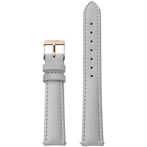 Cluse Damen Uhrenarmband Leder Minuit Grau/Rose – goldfarben CLS319