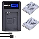DuraPro 2Pcs NB-5L NB 5L Battery + LCD USB Charger for Canon NB-5L Battery Powershot S100 SX200 SX230 HS SX210 IS SD790 IS SX