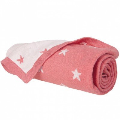 Noukies bb15010.01 Jacquard Blanket 75 x 100 cm Macaron