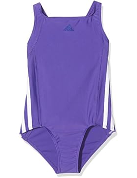 adidas Mädchen Infinitex Essence Core 3-Streifen Badeanzug