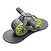 Produktbild Body Sculpture Power Wheel AB ROLLER 16021 PRO Bauchmuskeltrainer l Bauchroller Rückentrainer Trainingsgerät Stärkung Bauchmuskeln Rumpf Rücken l Fitness Rolle mit Widerstandsfeder Trainingsmatte