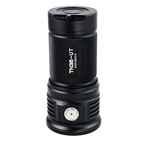 ThruNite TN36 UT Max 7300 Lumen CREE XHP 70 LED Taschenlampe (TN36 UT NW+MCC-4S+4X3400) - 4