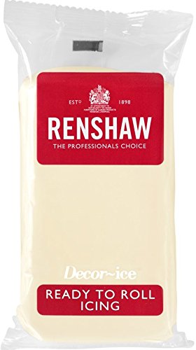 Preisvergleich Produktbild Pate Sucre Renshaw 1 kg, elfenbeinfarben