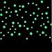 Produktbild 100 Leuchtpunkte für Sternenhimmel, extra starke Leuchtkraft, Wandsticker Leuchtaufkleber, Fluoreszierend und im Dunkeln leuchtend Holeider